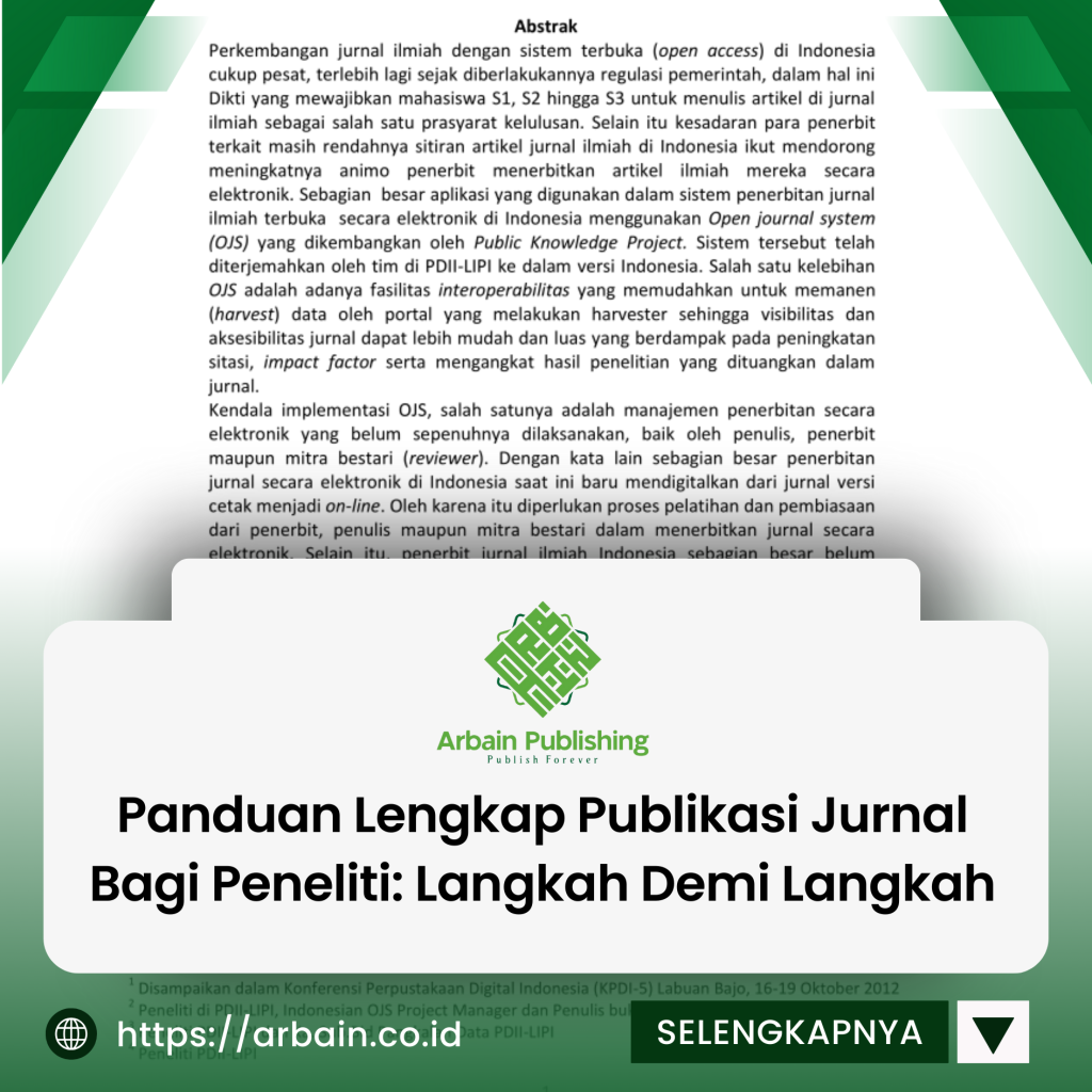 Cara upload jurnal nasional dan internasional gratis 2025
