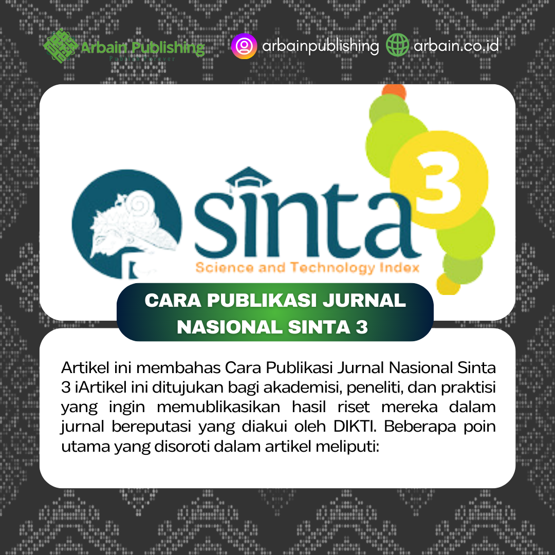 Cara Publikasi Jurnal Nasional Sinta 3