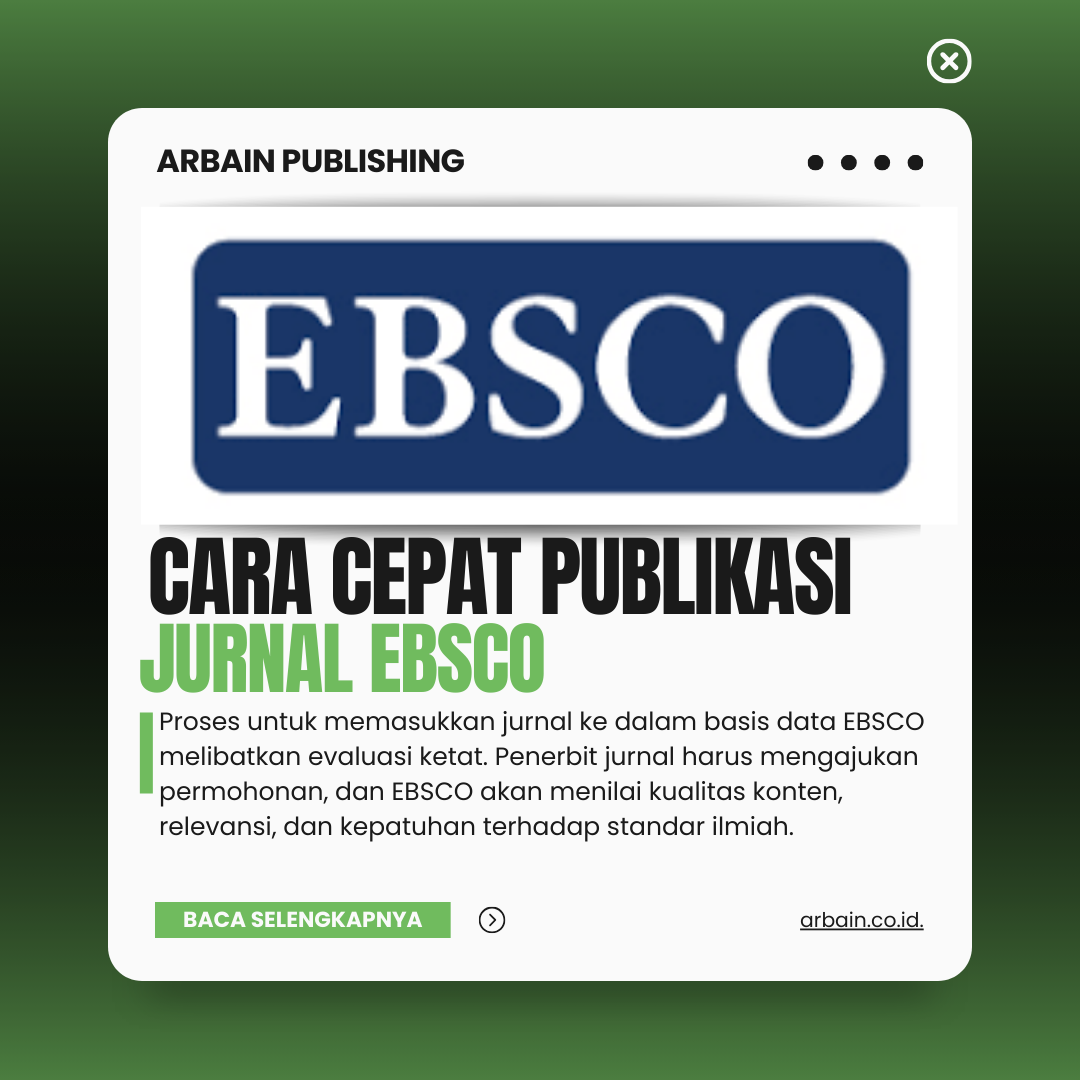 Cara Cepat Publikasi Jurnal EBSCO