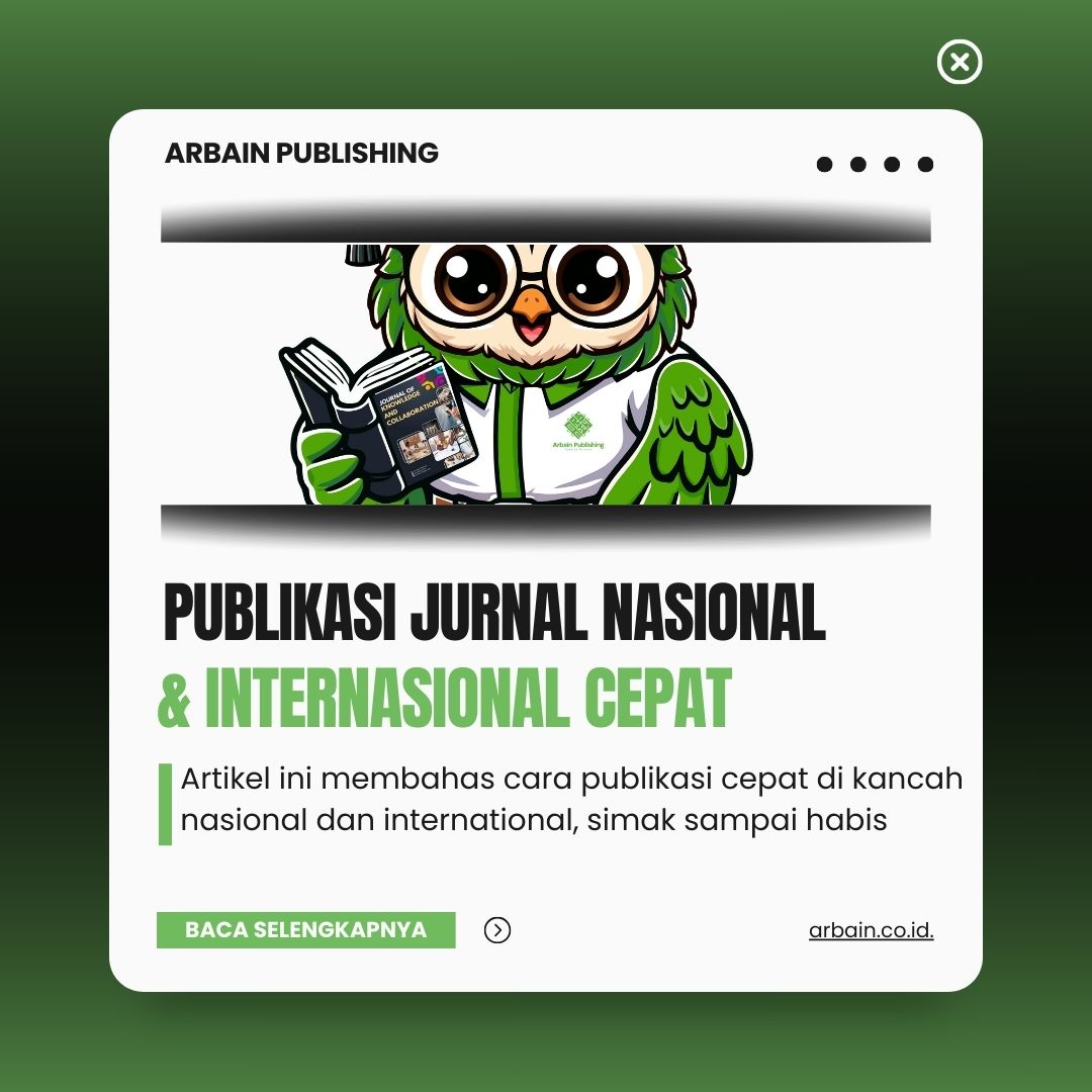 Publikasi Jurnal Cepat Nasional Dan Internasional