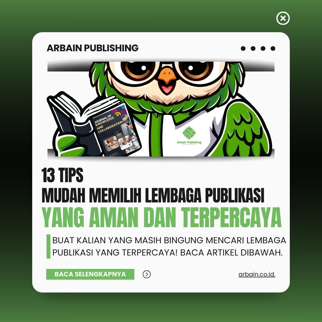 13 Tips Mudah Memilih Lembaga Publikasi yang Aman dan Terpercaya