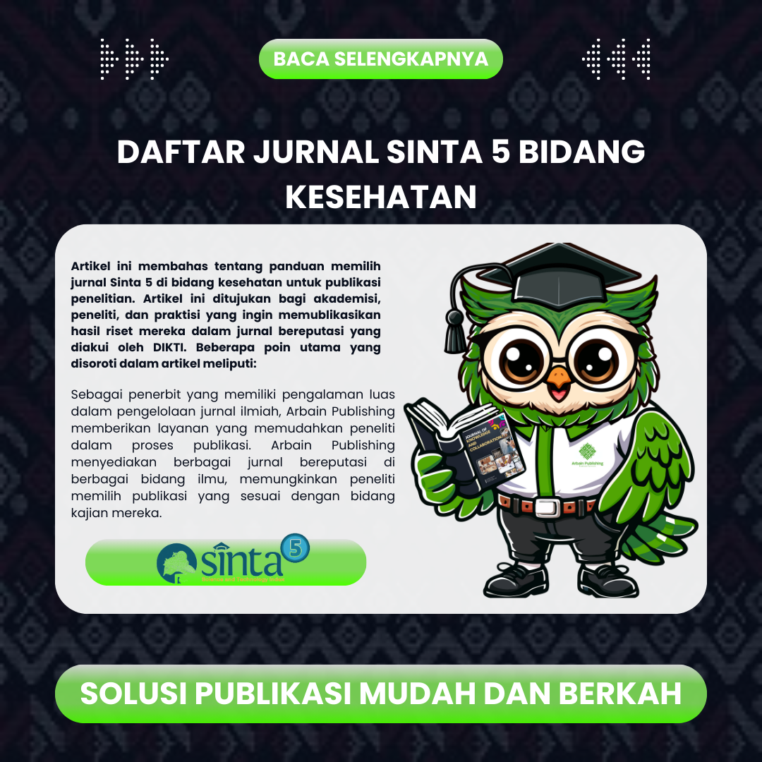 Dafttar Jurnal Sinta 5 Bidang Kesehatan