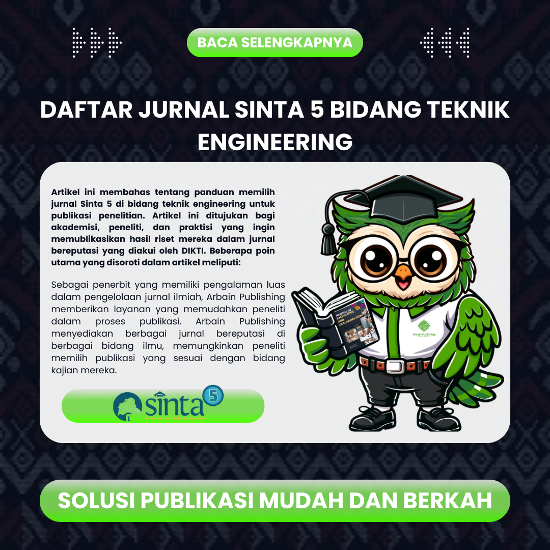 Daftar Jurnal Sinta 5 Bidang Teknik Engineering