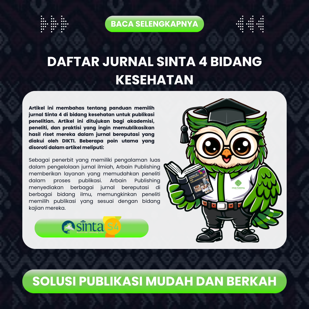 Daftar Jurnal Sinta 4 Bidang Kesehatan