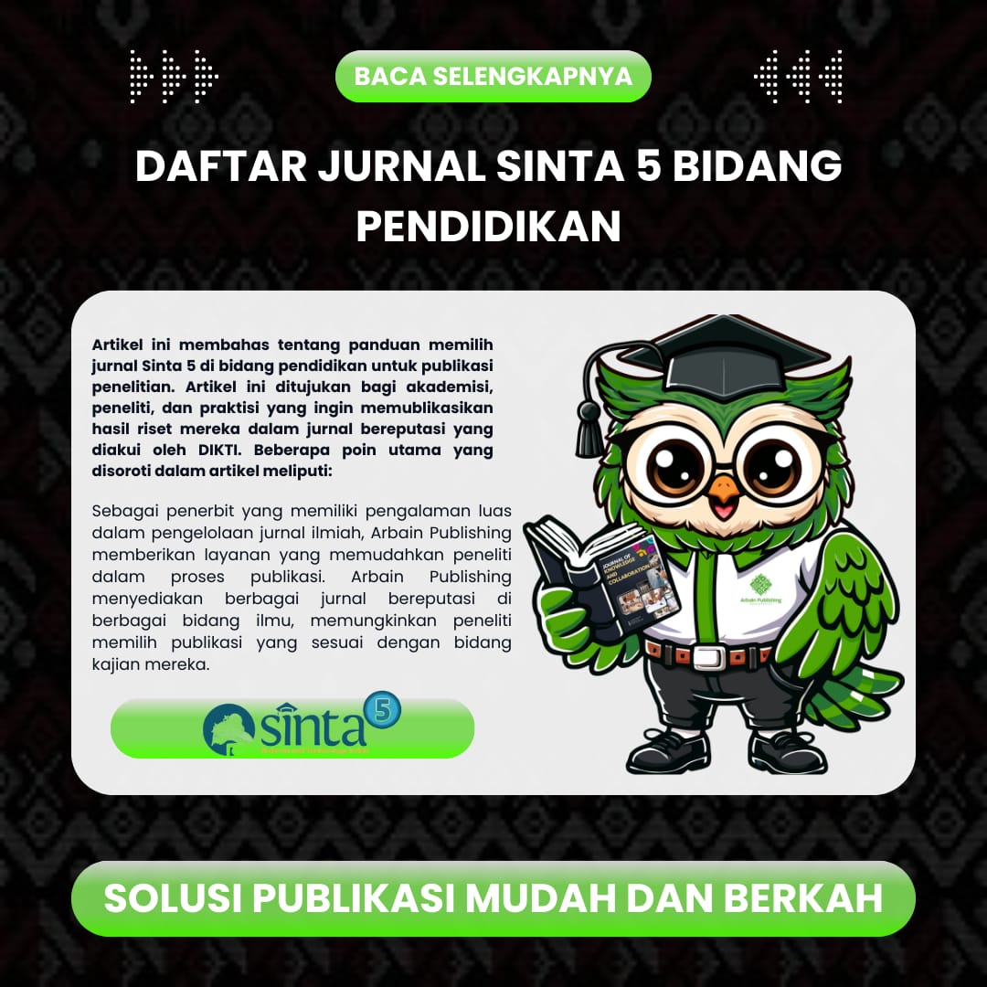 Daftar Jurnal Sinta 5 Bidang Pendidikan