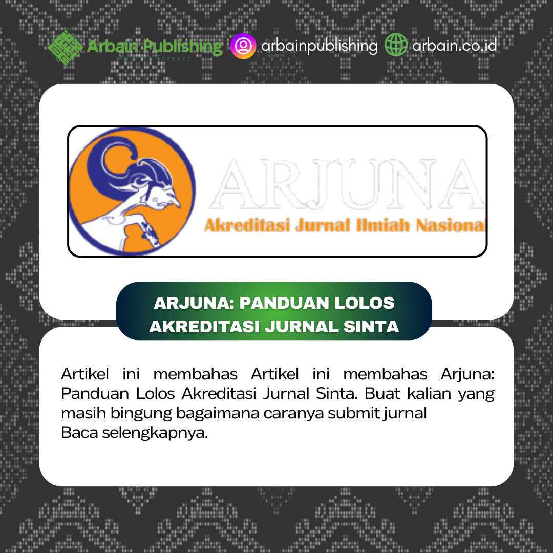 Arjuna: Panduan Lolos Akreditasi Jurnal Sinta