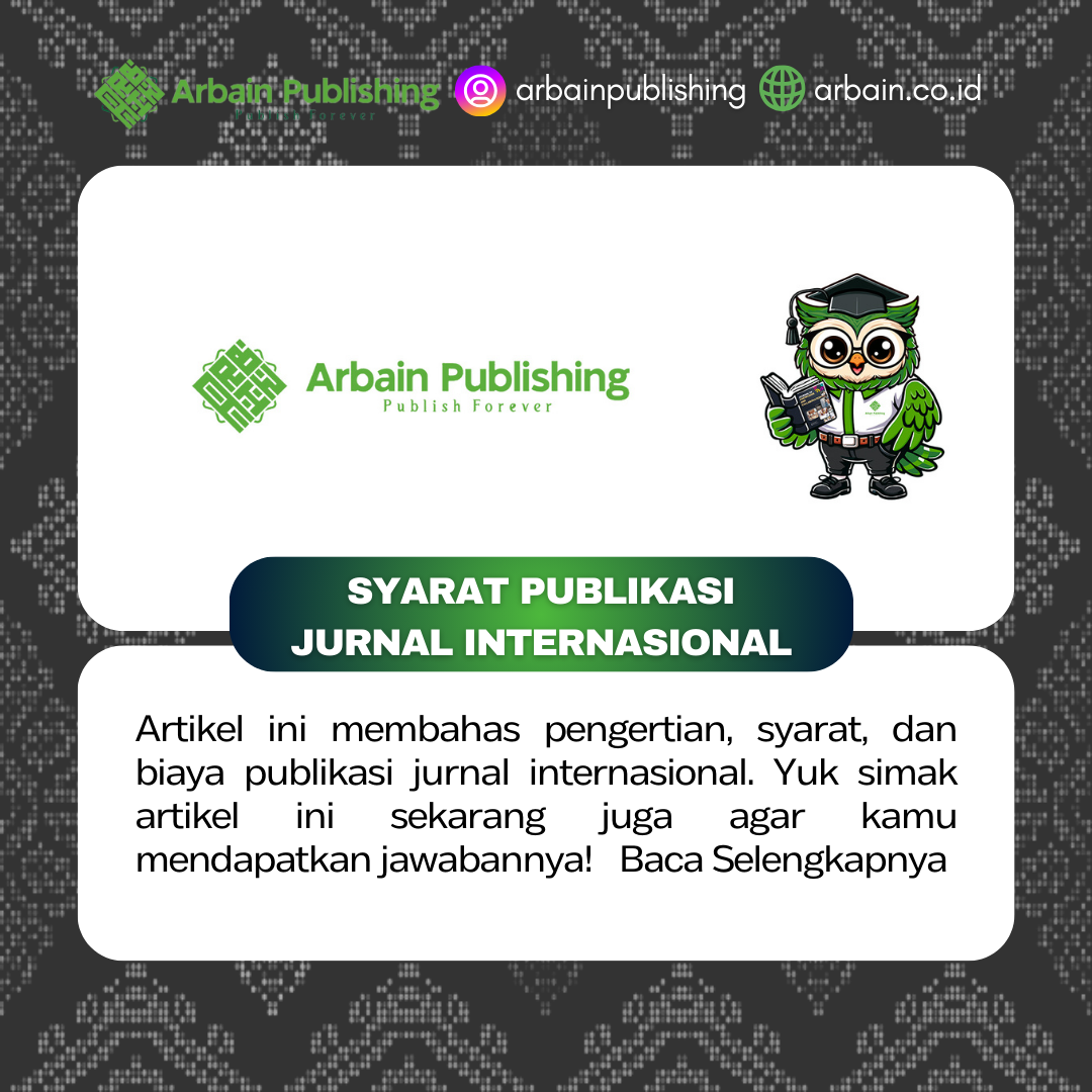 syarat jurnal internasional