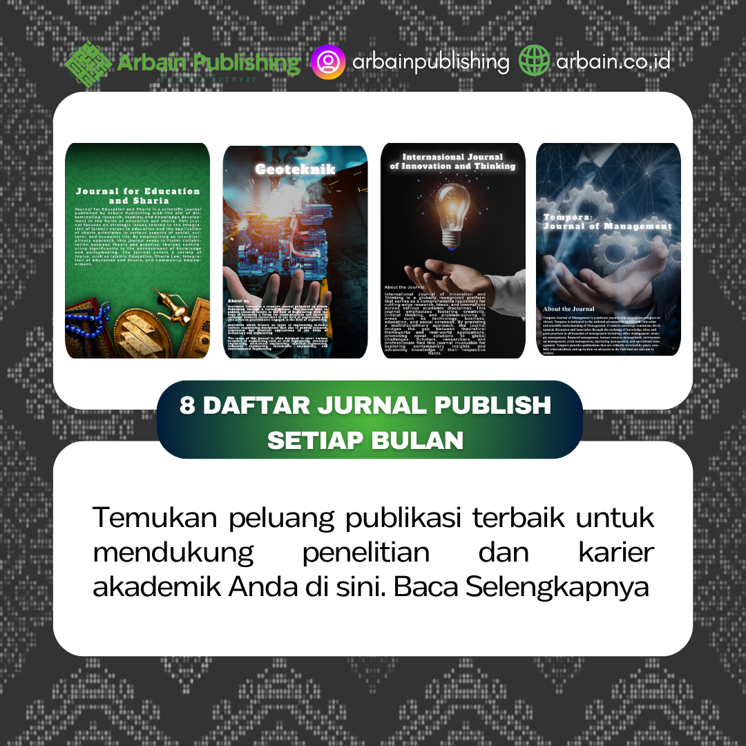 Daftar Jurnal Publish Setiap Bulan