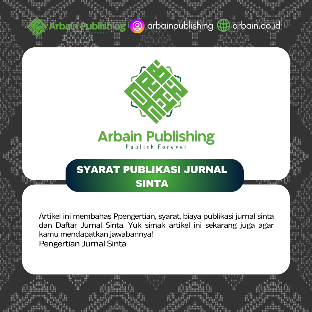 Syarat Publikasi Jurnal Sinta