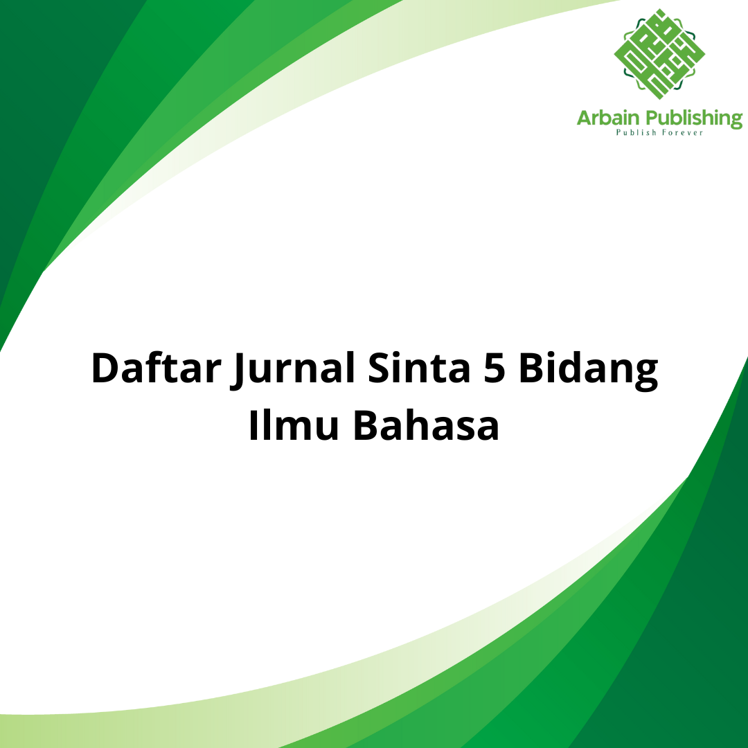 10+ Daftar Jurnal Sinta 5 Ilmu Bahasa