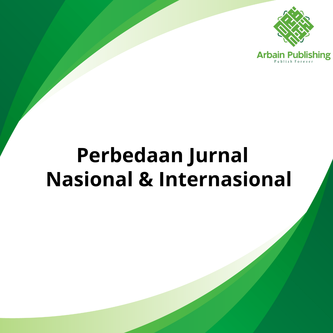 Perbedaan Jurnal Nasional dan Internasional